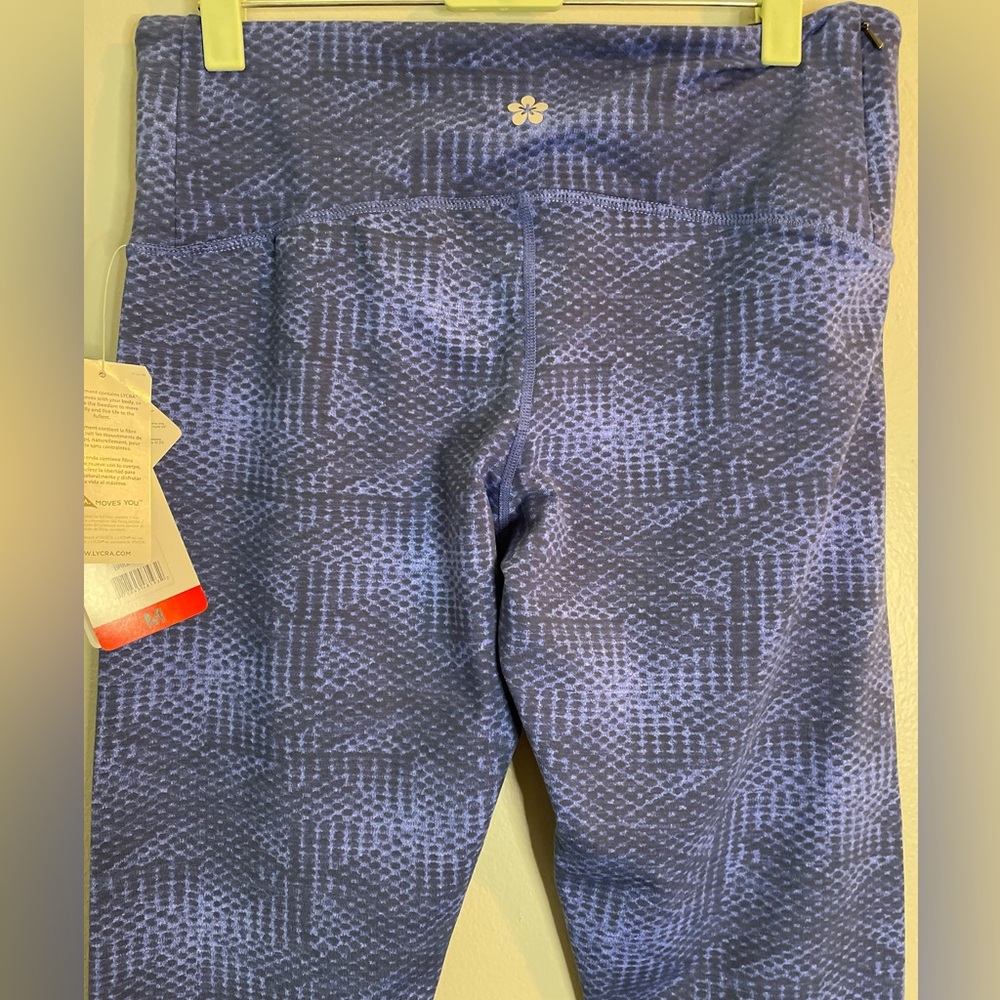TUFF ATHLETICS Womens High Waisted Legging with Pocket SZ/Med Blue NWT UPF 40+ - Picture 5 of 11